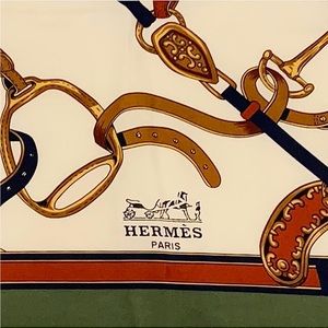 Hermes Silk Scarf